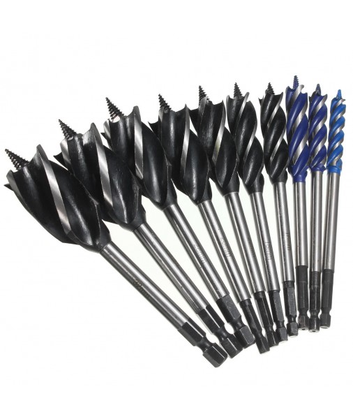 Four Slot Four Blade Wood Working Auger Drill Bit