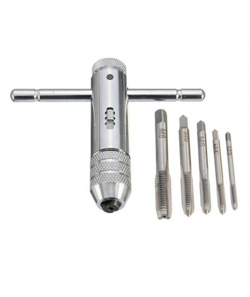 Stainless Steel T Handle Ratchet Wrench Repair Tool